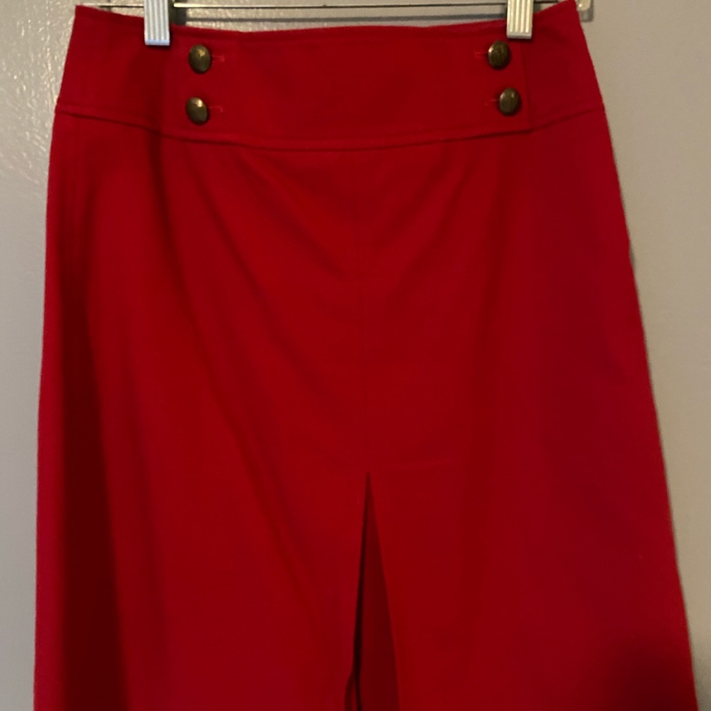 Talbots size 2 red skirt
